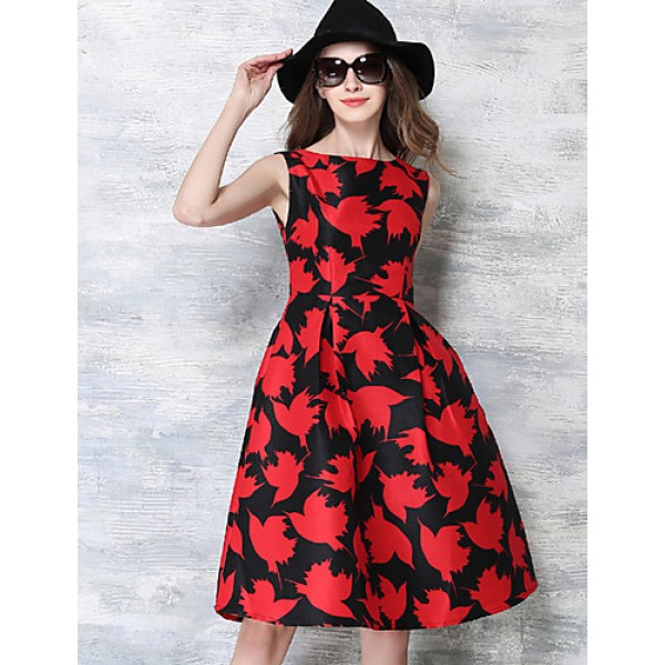  Women's Vintage Going out / Party/ Sophisticated Swing Pin up Dress