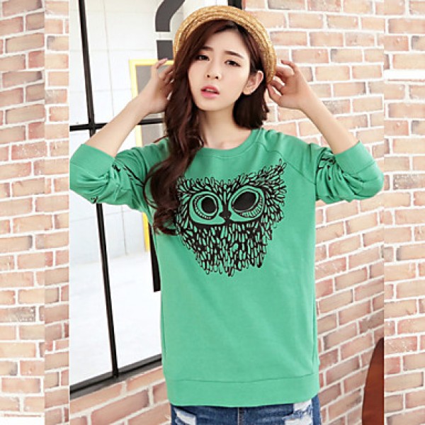 Women's Spring Fashion Loose Long-Sleeved Sweater